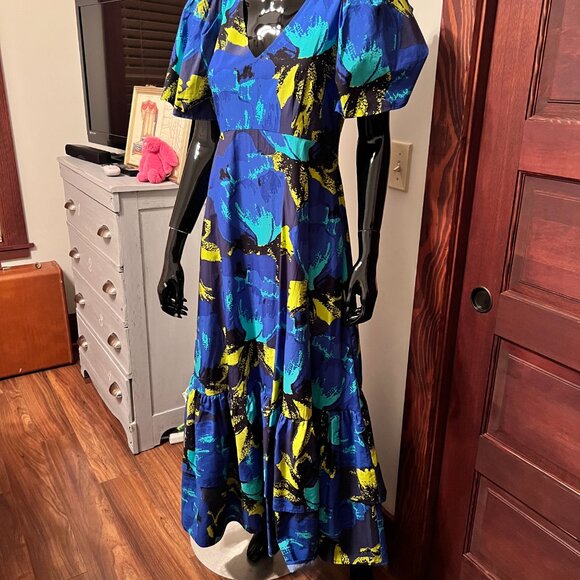 Christopher John Rogers Maxi Dress sz4 - Small - Picture 5 of 11